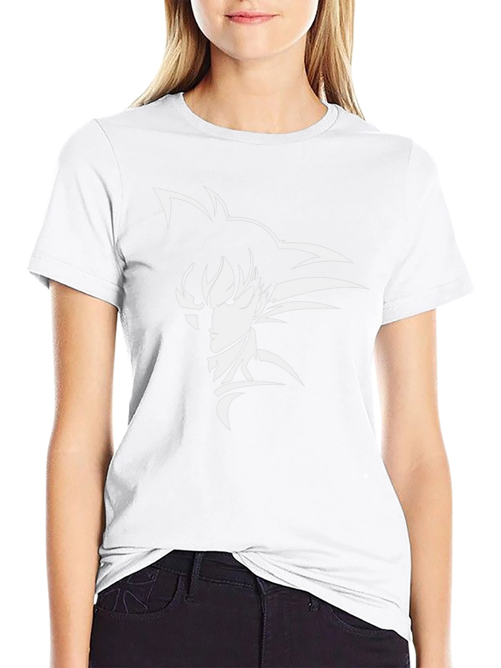 Goku Silhouette Black T-Shirt Anime DBZ