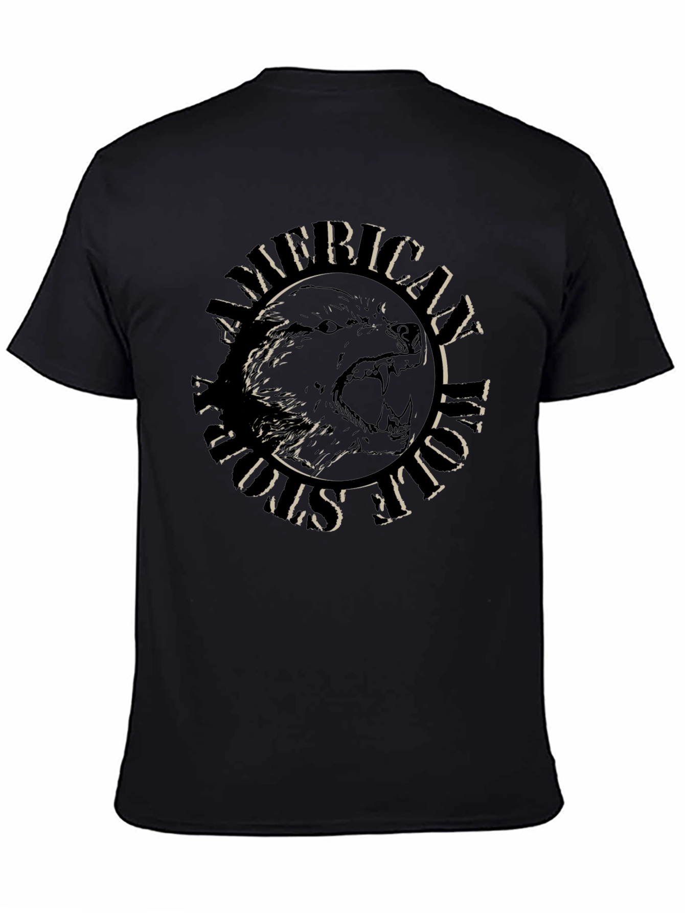 American Wolf T-Shirt - Fierce Design