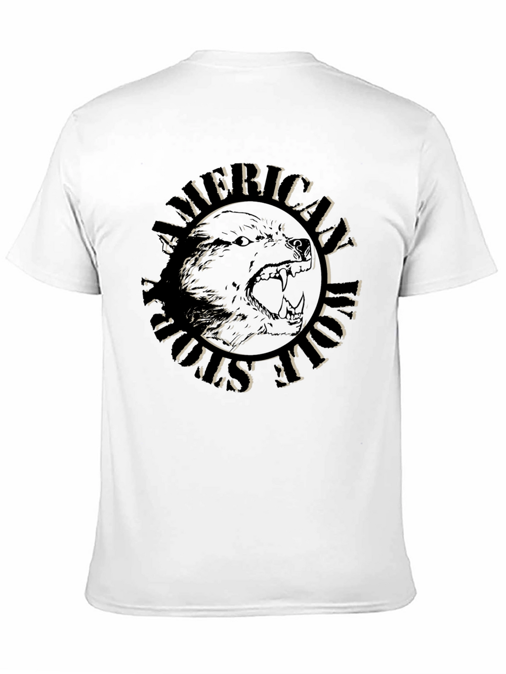 American Wolf T-Shirt - Fierce Design
