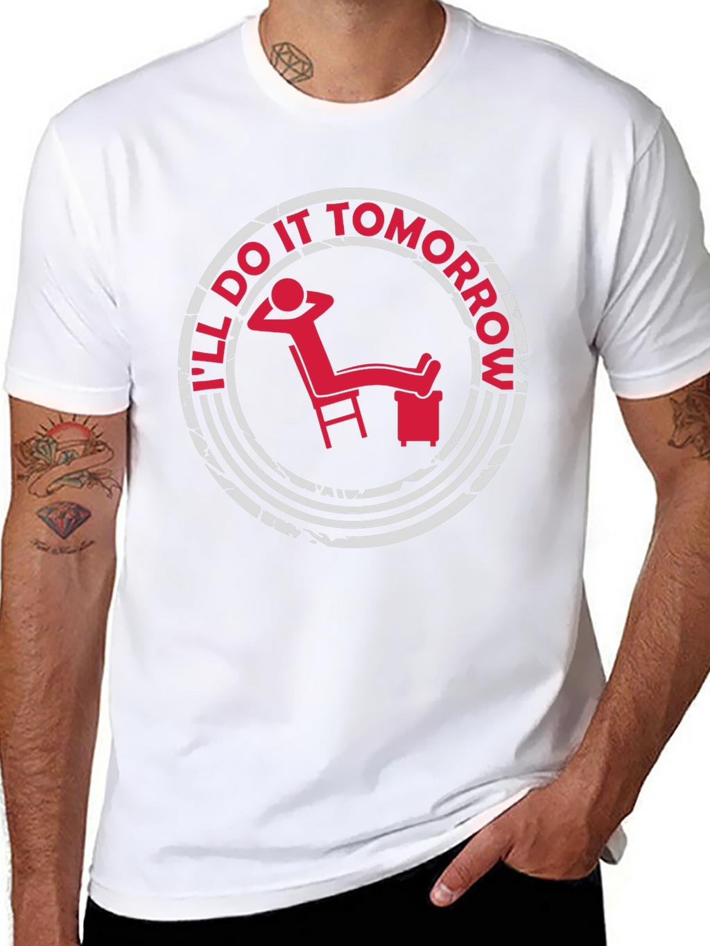 Ill Do It Tomorrow T-Shirt - Relaxed Fit