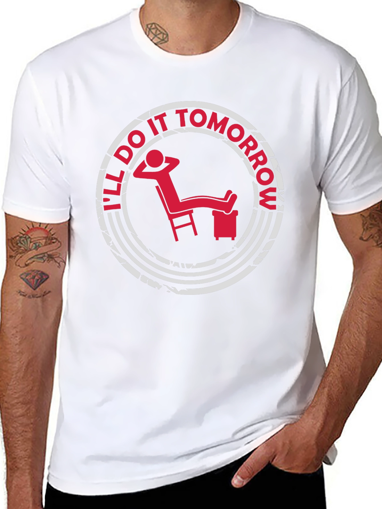 Ill Do It Tomorrow T-Shirt - Relaxed Fit