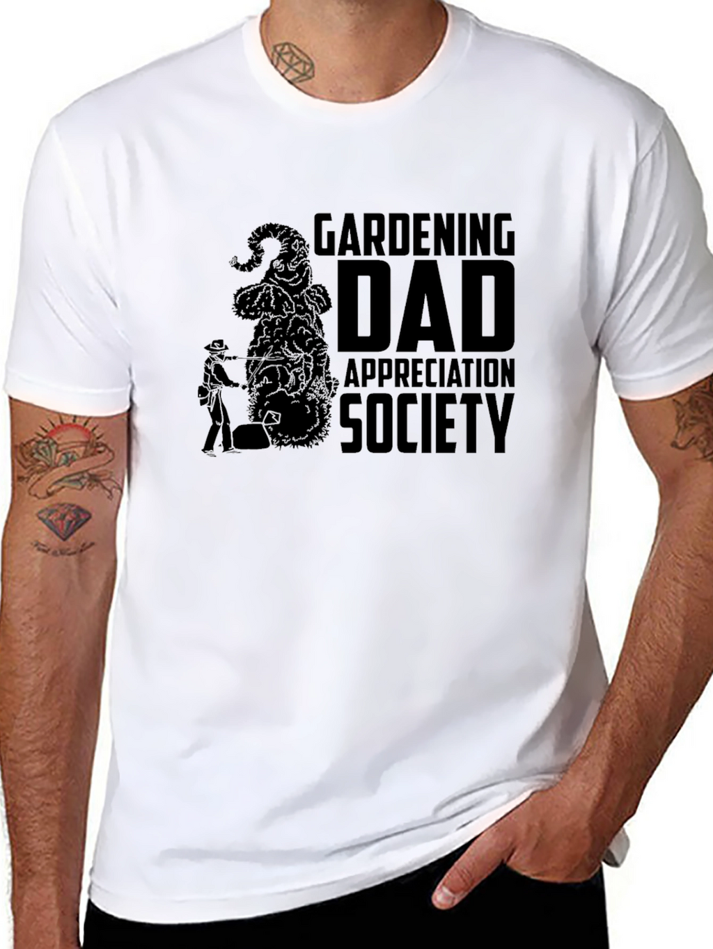 Gardening Dad Appreciation Society Graphic Tee