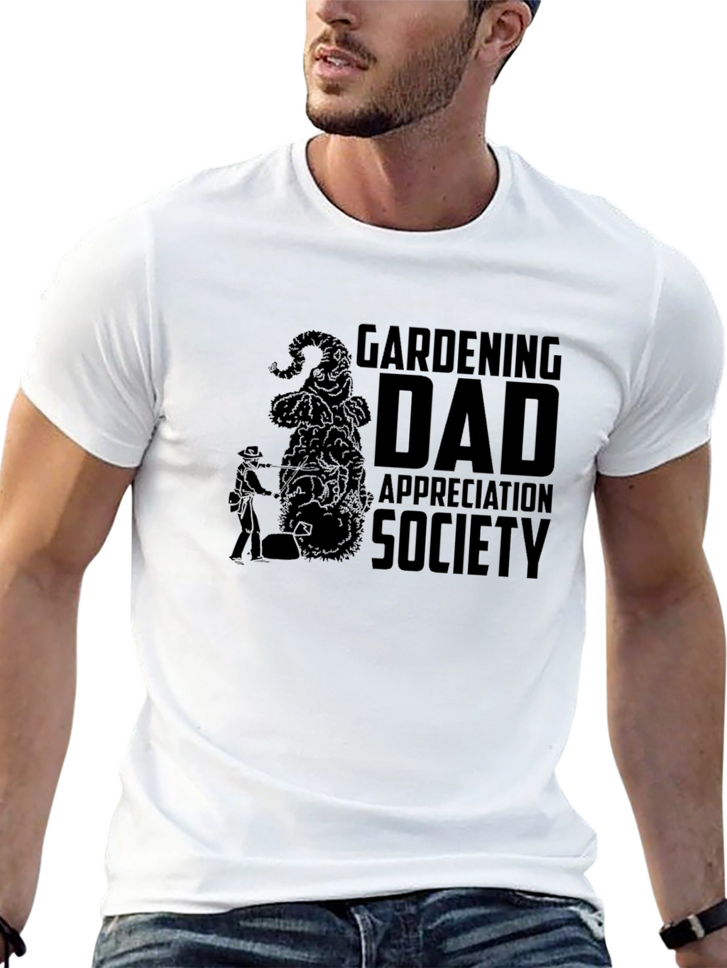 Gardening Dad Appreciation Society Graphic Tee