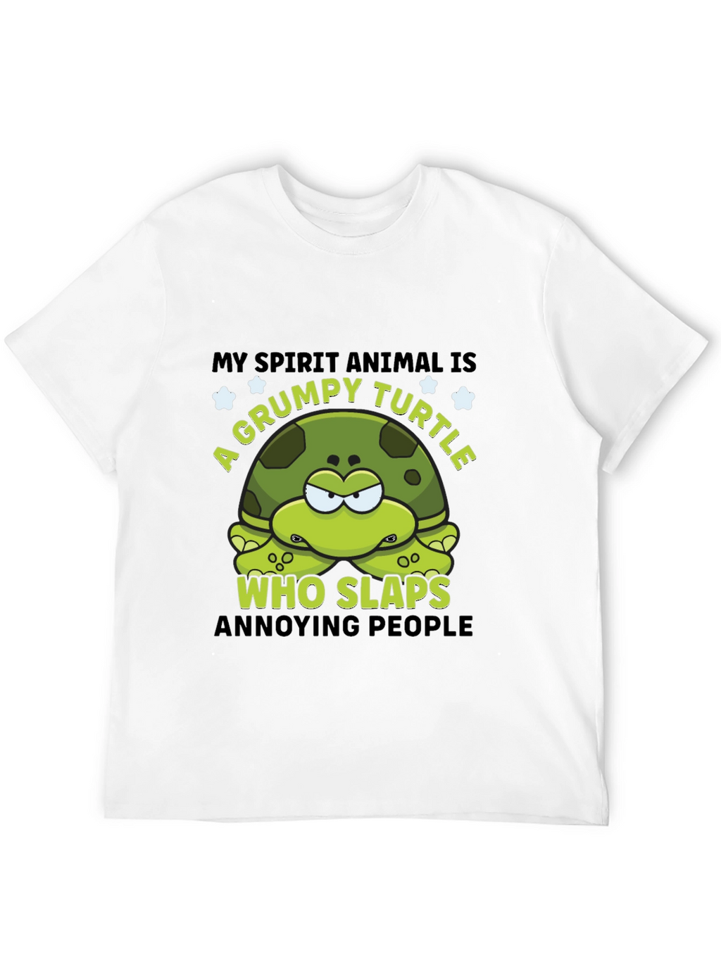Grumpy Turtle Spirit Animal T-Shirt