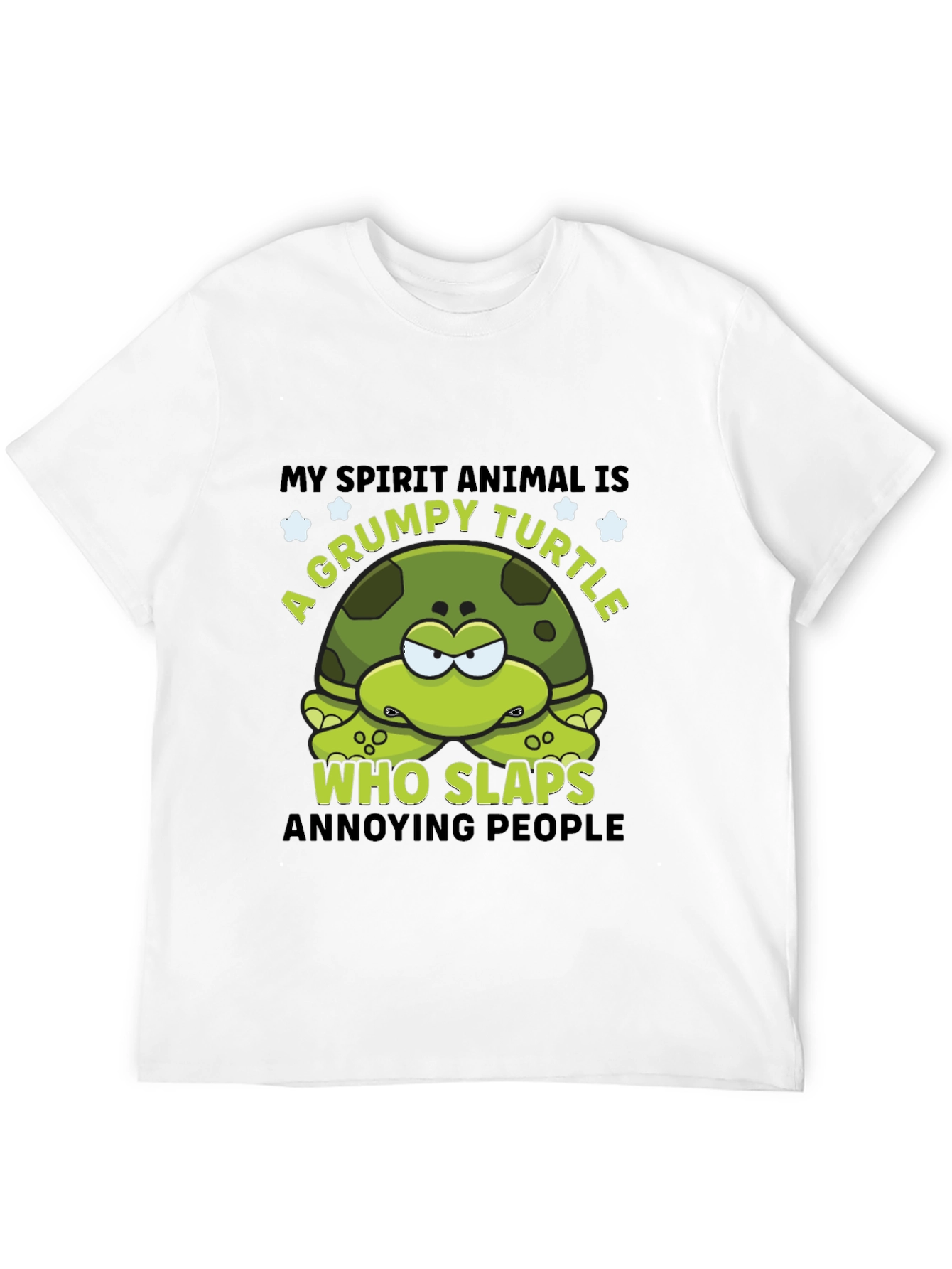 Grumpy Turtle Spirit Animal T-Shirt
