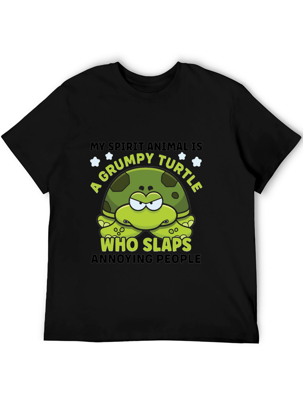 Grumpy Turtle Spirit Animal T-Shirt