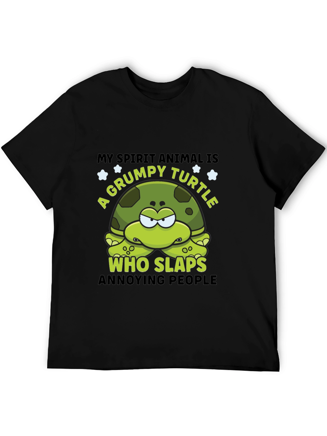 Grumpy Turtle Spirit Animal T-Shirt