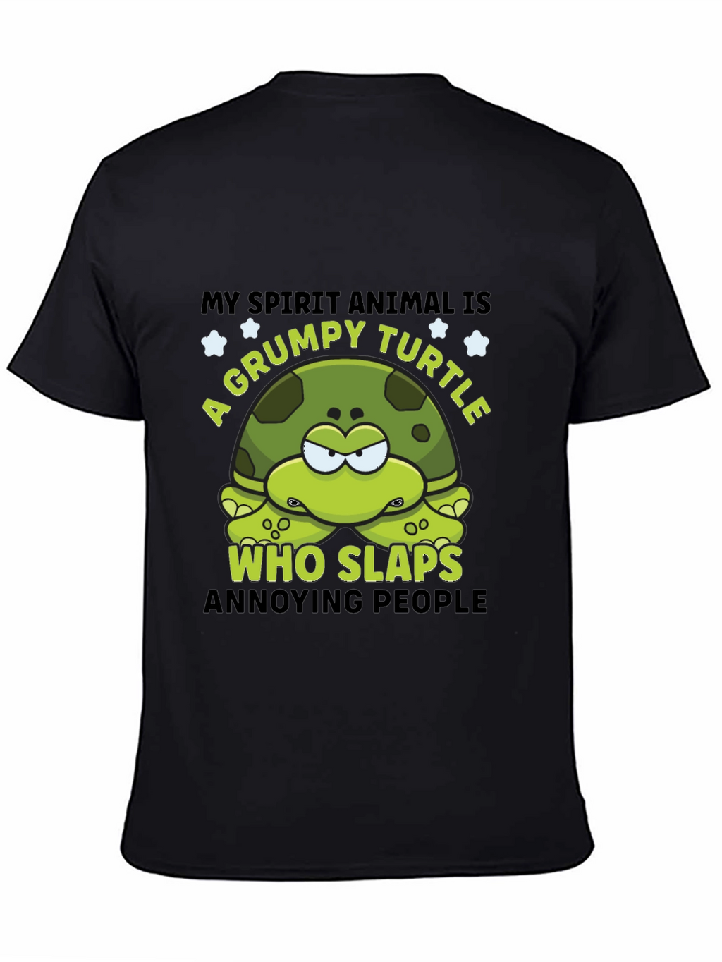 Grumpy Turtle Spirit Animal T-Shirt