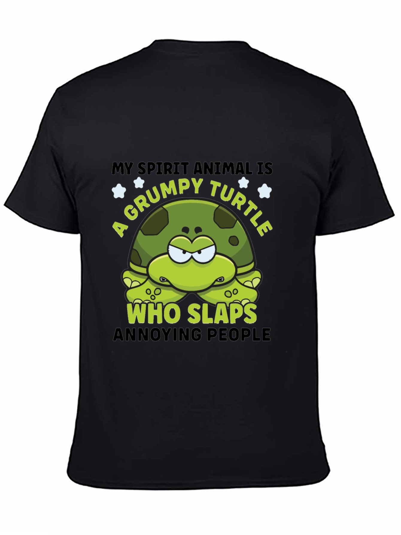 Grumpy Turtle Spirit Animal T-Shirt