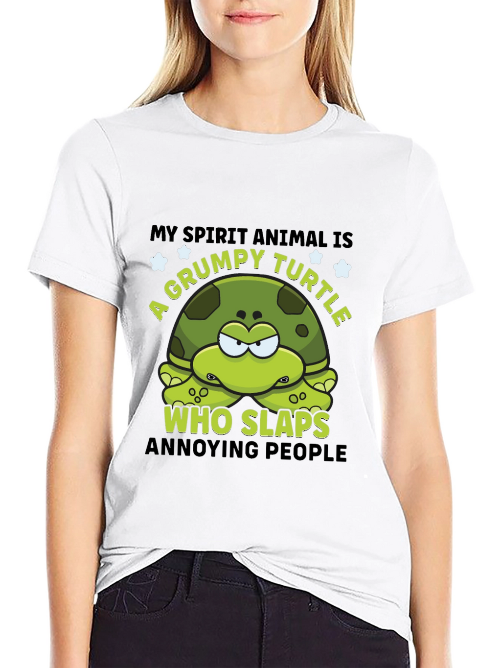 Grumpy Turtle Spirit Animal T-Shirt