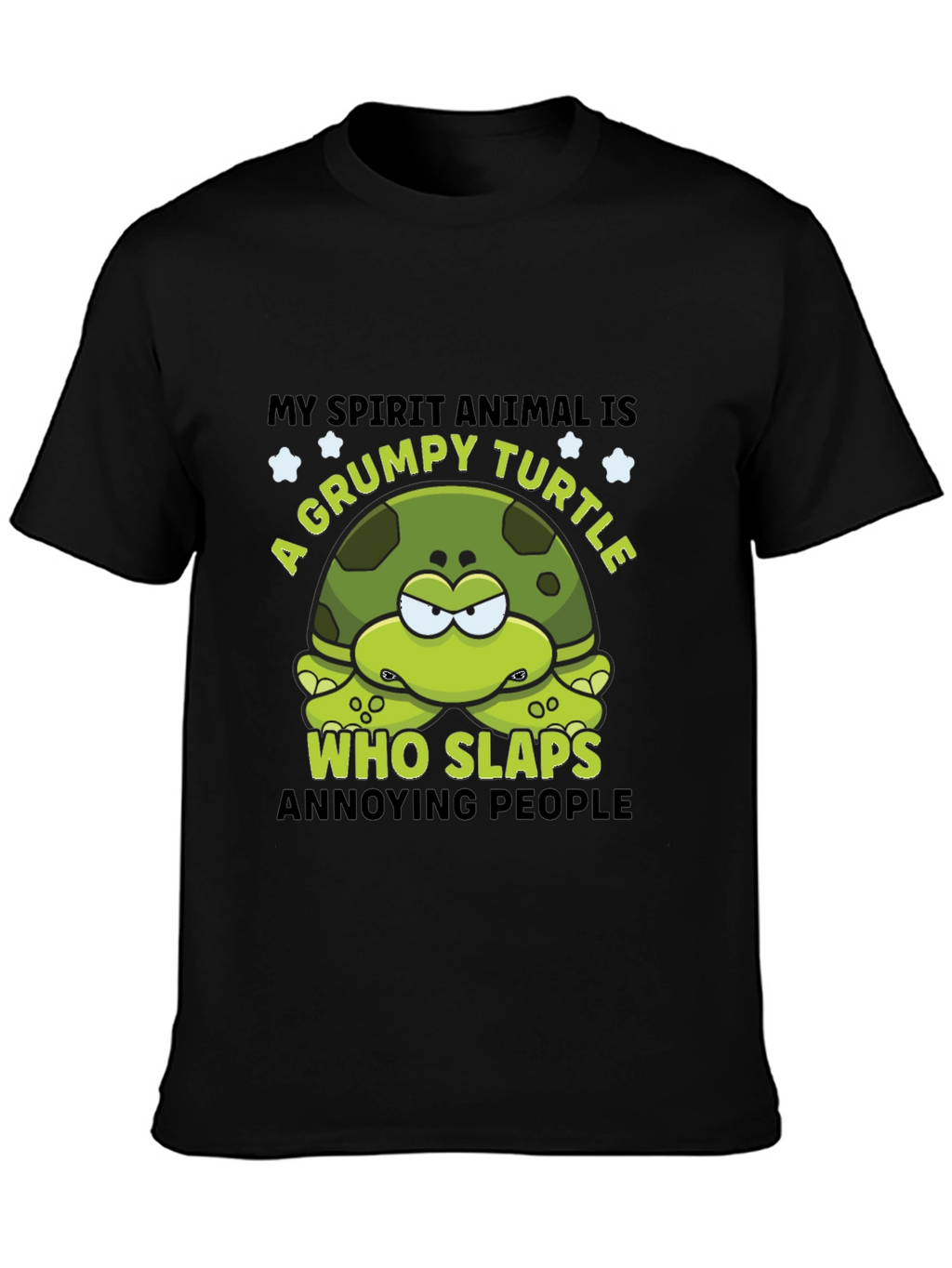 Grumpy Turtle Spirit Animal T-Shirt