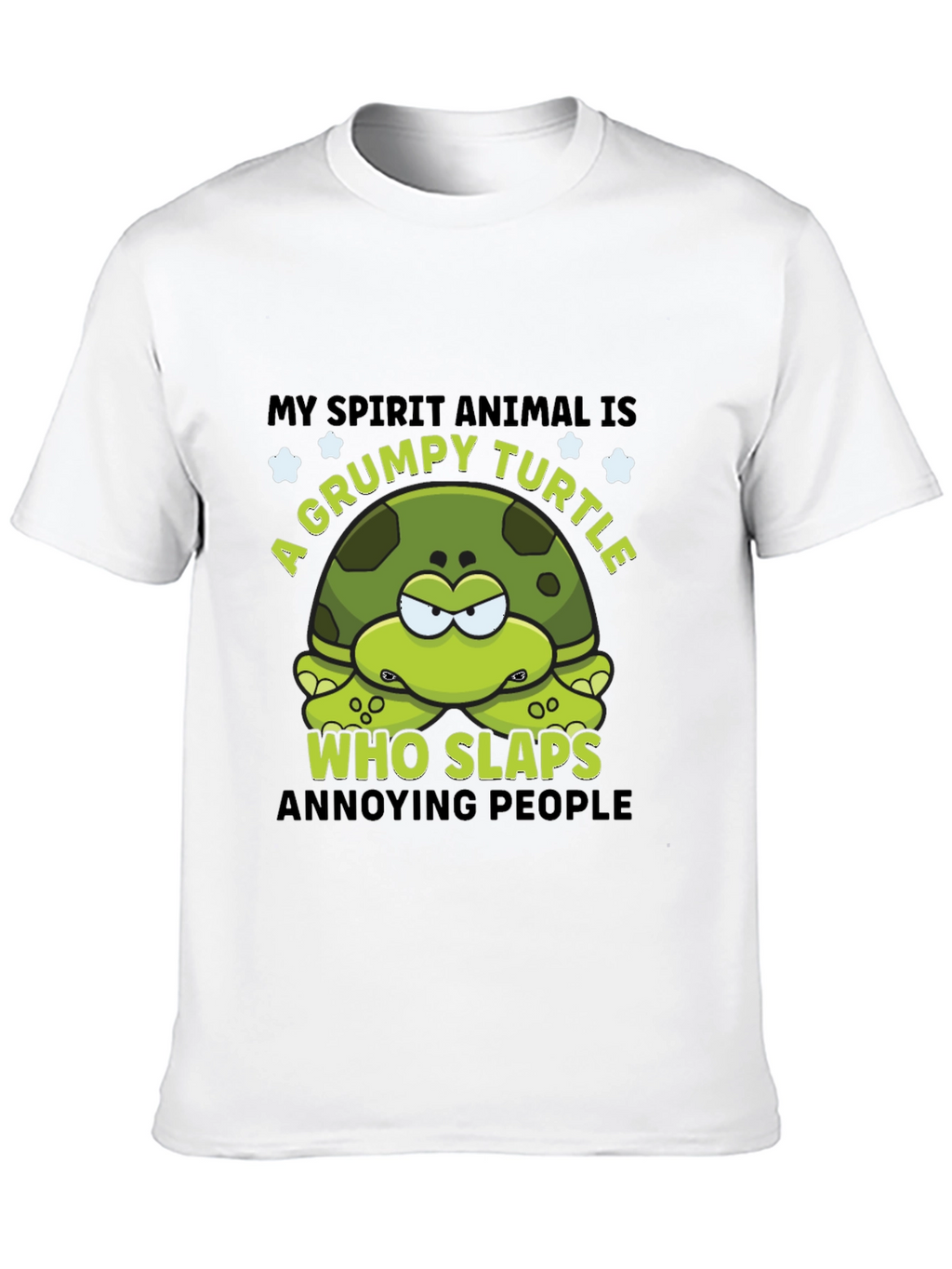 Grumpy Turtle Spirit Animal T-Shirt