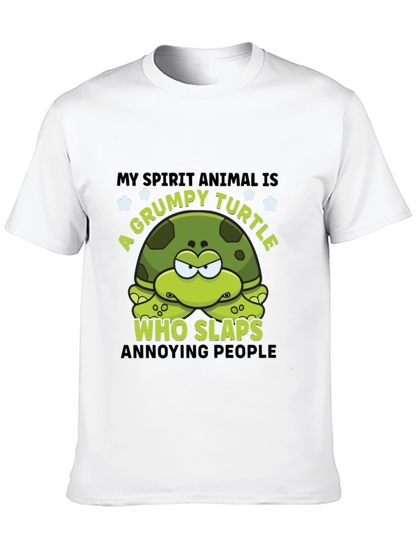Grumpy Turtle Spirit Animal T-Shirt