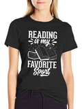 Reading is my Favorite Sport T-Shirt