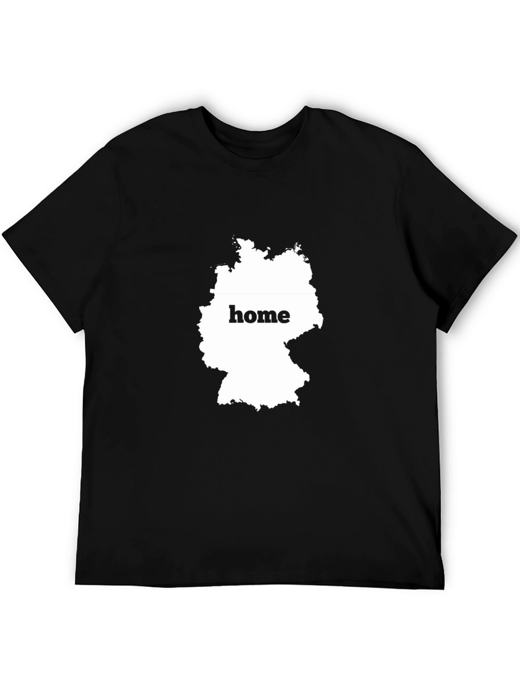 Germany Home T-Shirt - Black