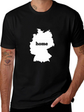 Germany Home T-Shirt - Black