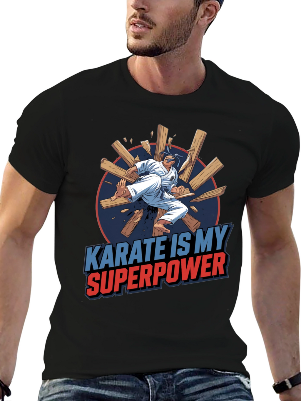 Karate Superpower T-Shirt - Martial Arts Tee