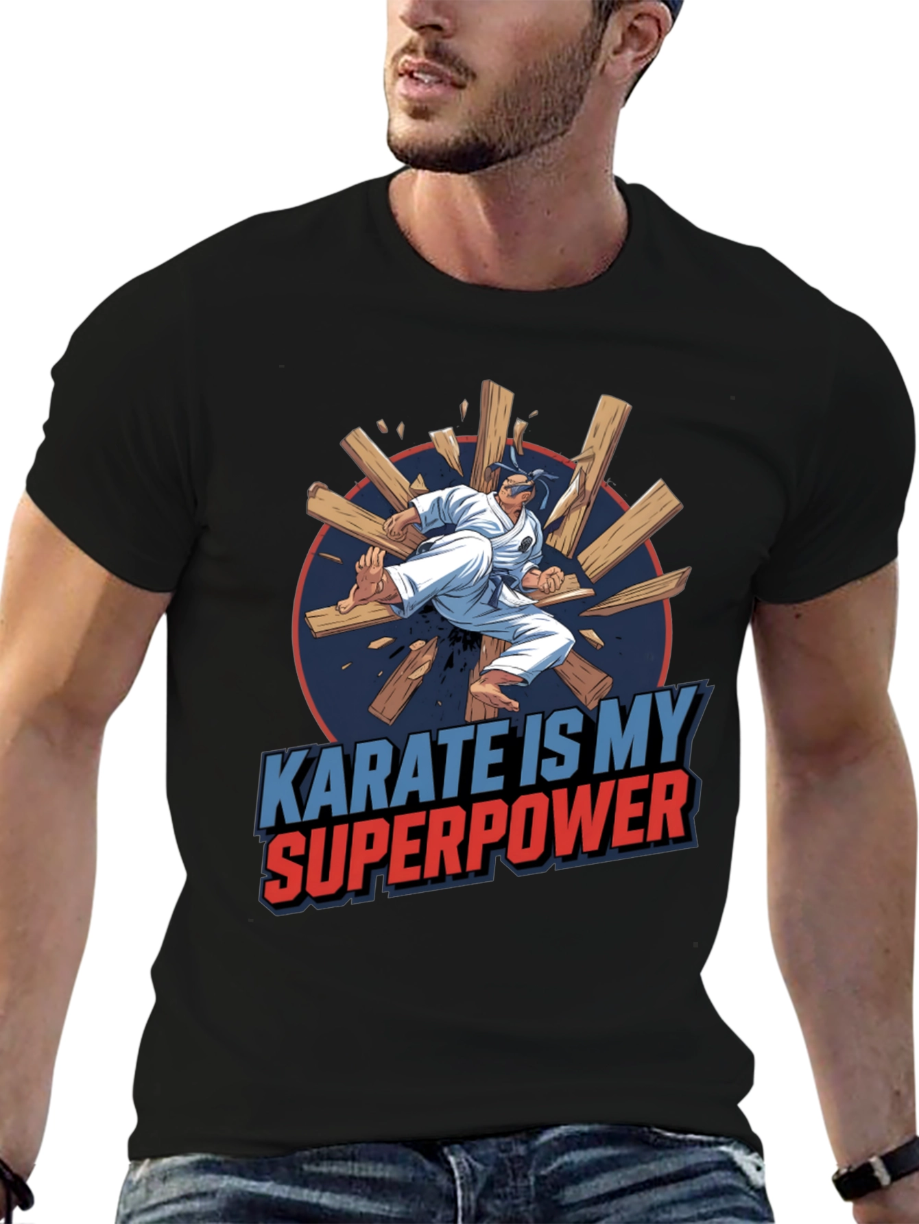 Karate Superpower T-Shirt - Martial Arts Tee