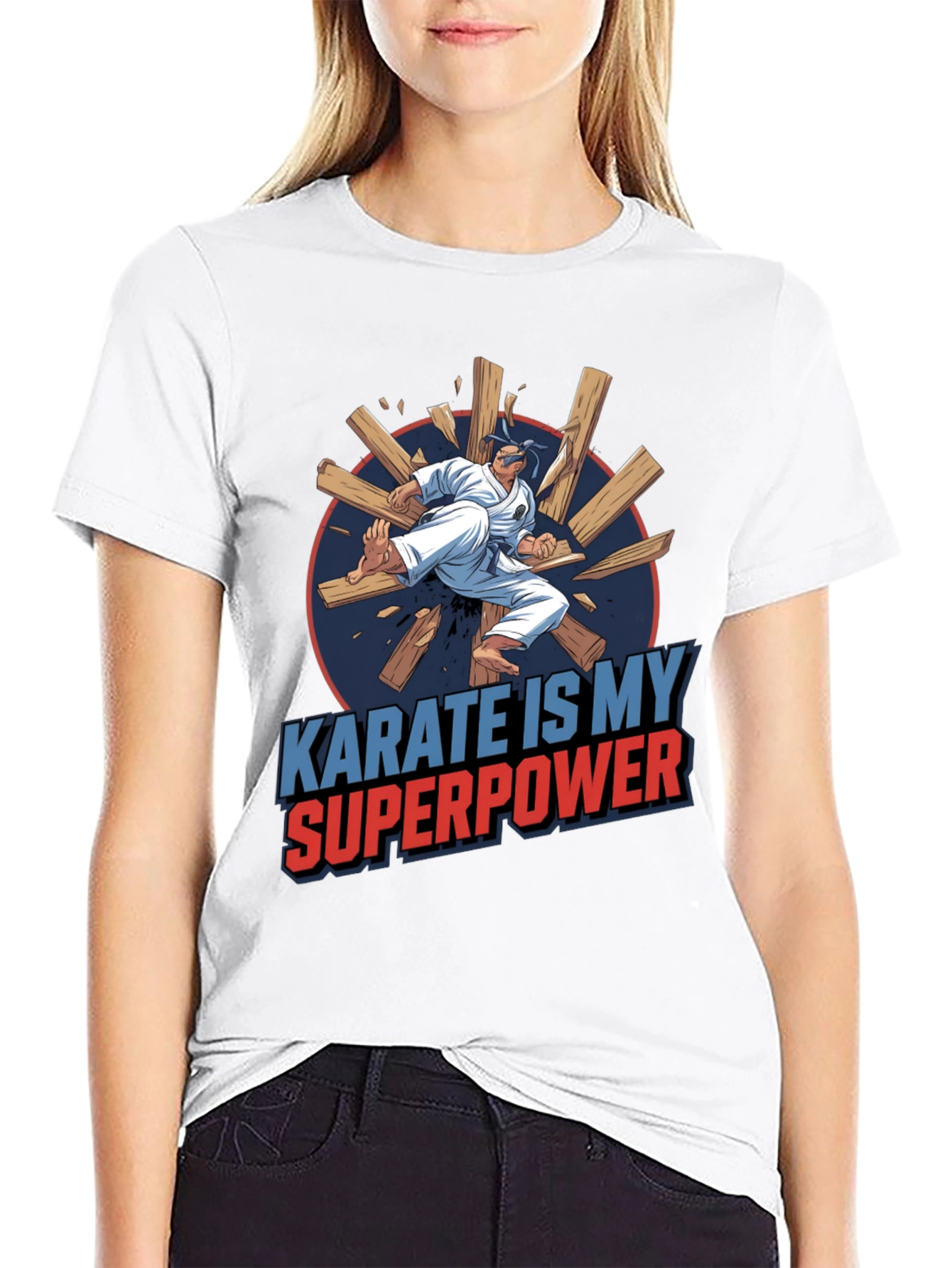 Karate Superpower T-Shirt - Martial Arts Tee