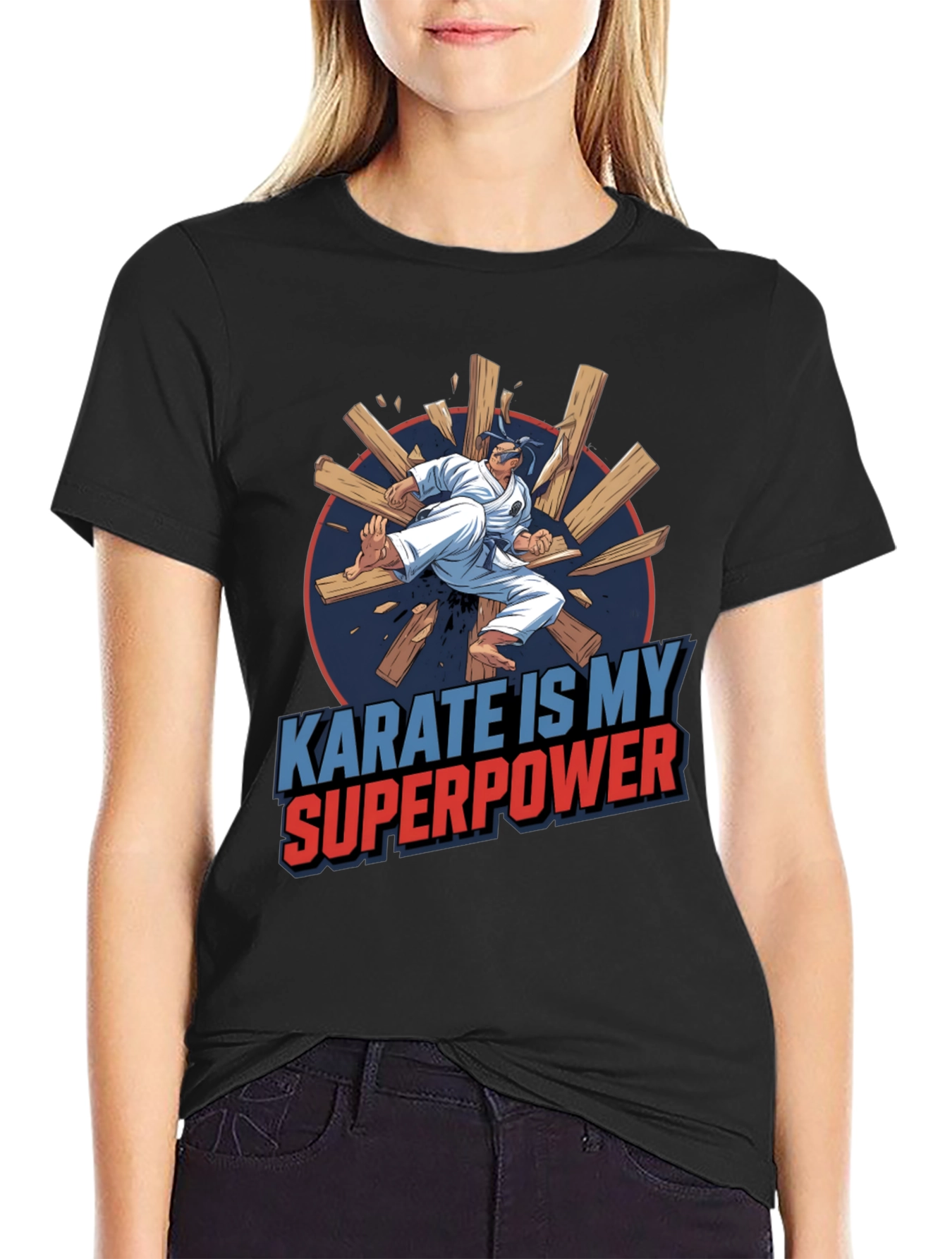 Karate Superpower T-Shirt - Martial Arts Tee