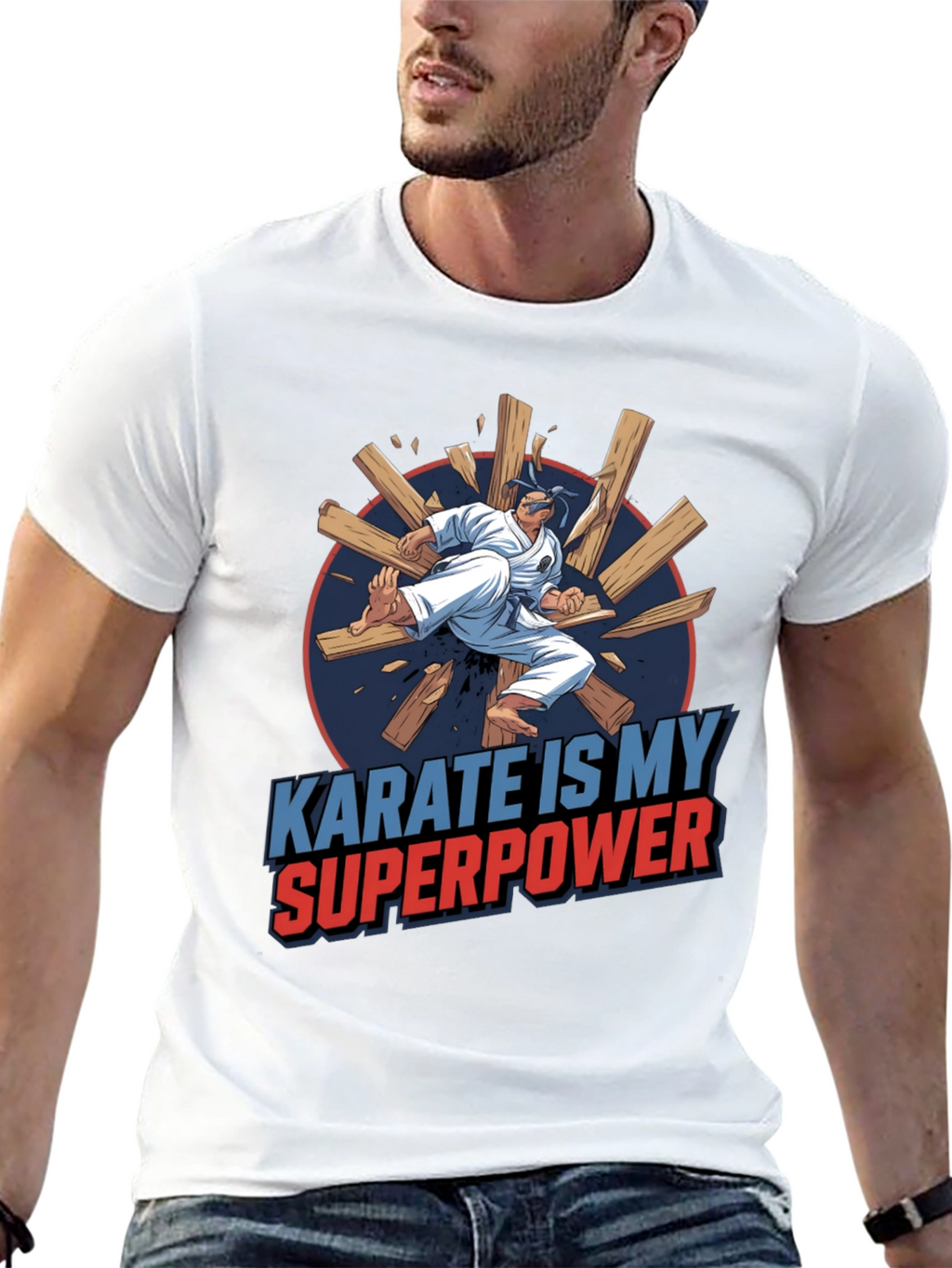 Karate Superpower T-Shirt - Martial Arts Tee