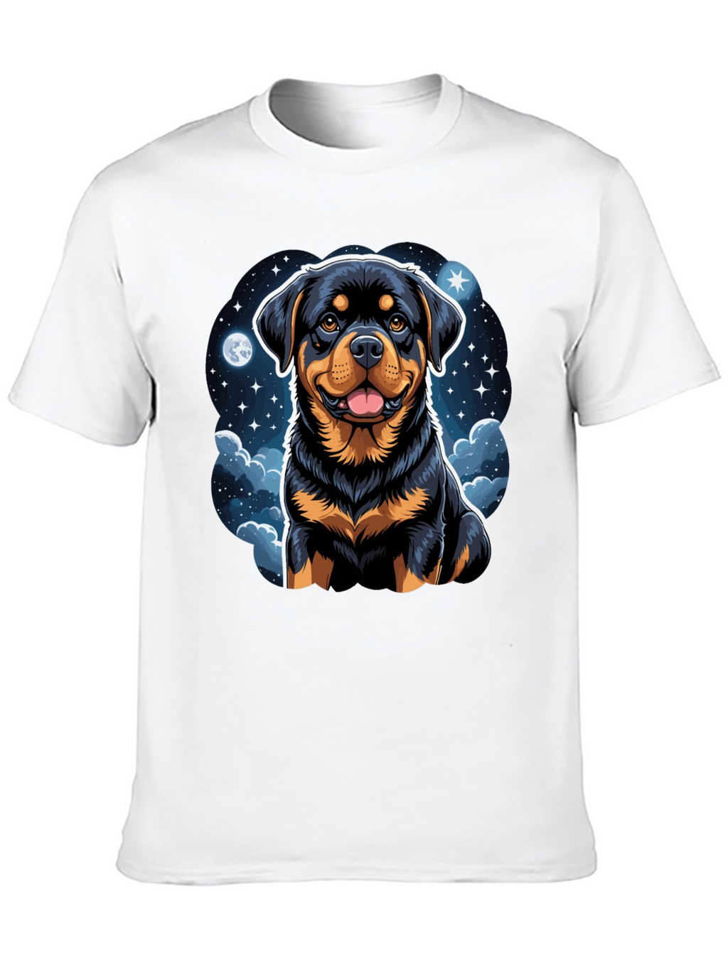 Rottweiler Dog Lover Black T-Shirt