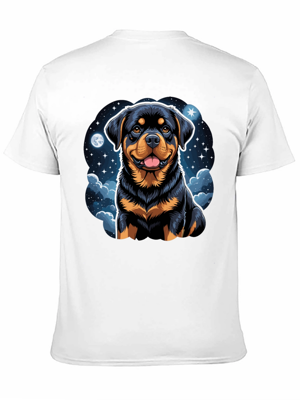 Rottweiler Dog Lover Black T-Shirt