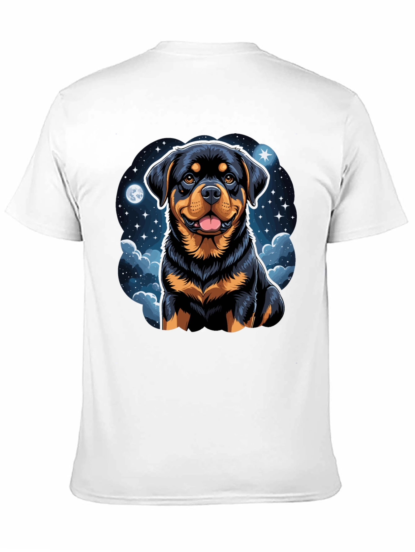 Rottweiler Dog Lover Black T-Shirt