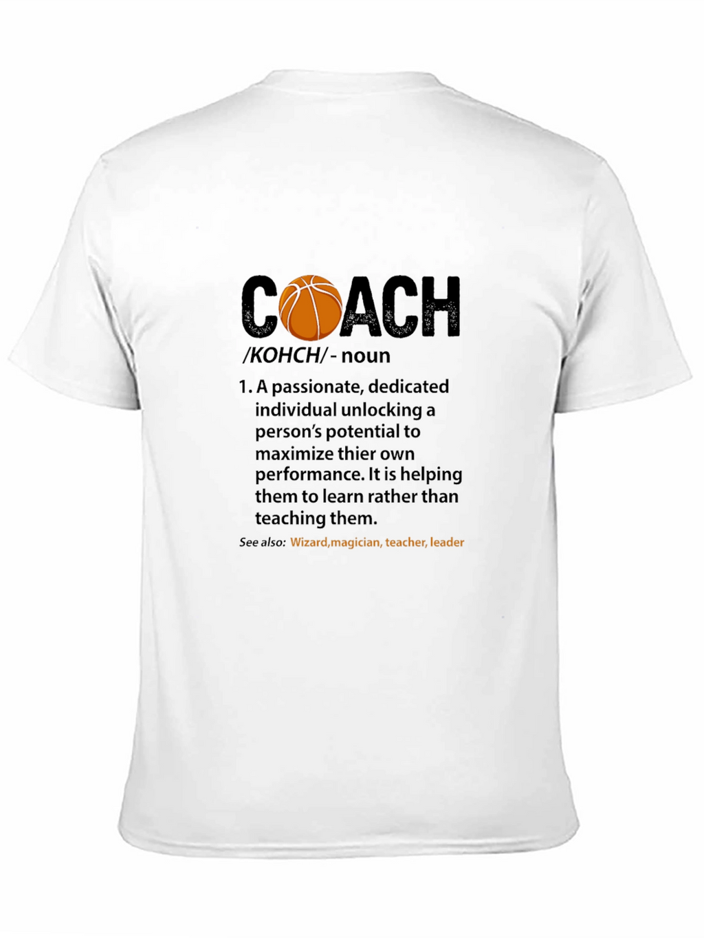 Coach Definition Black T-Shirt
