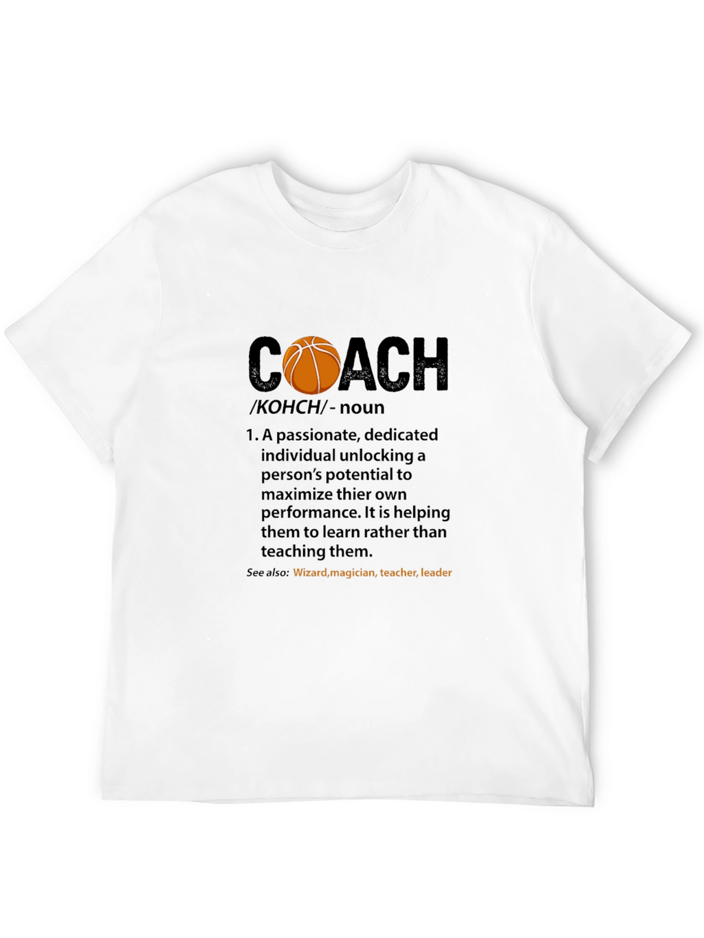 Coach Definition Black T-Shirt