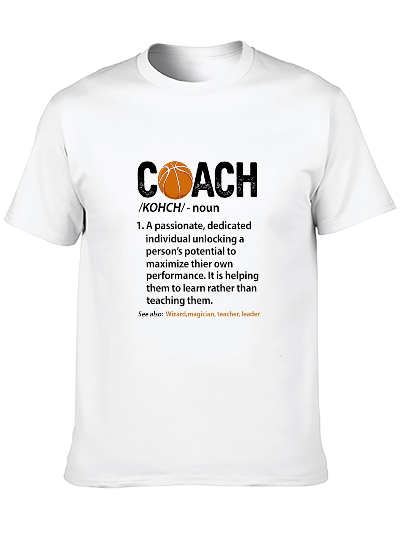 Coach Definition Black T-Shirt