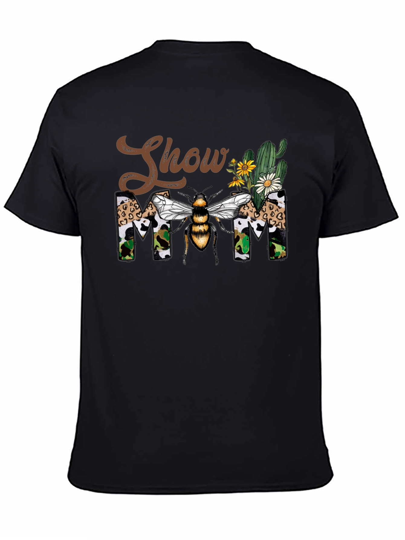 Show Mom Bee Graphic T-Shirt