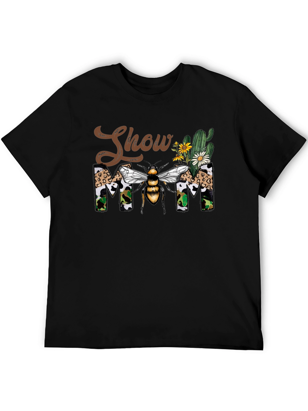Show Mom Bee Graphic T-Shirt
