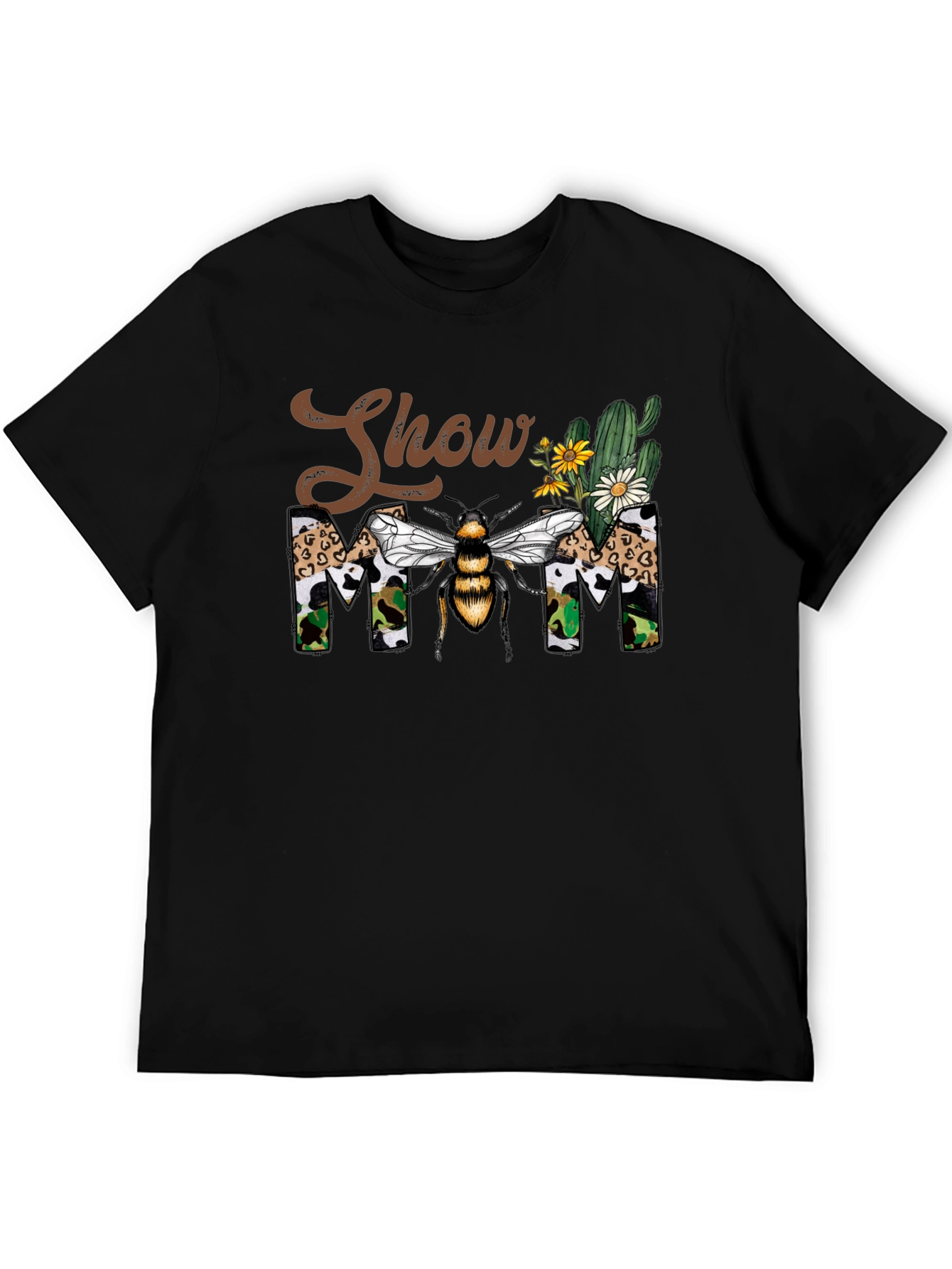 Show Mom Bee Graphic T-Shirt