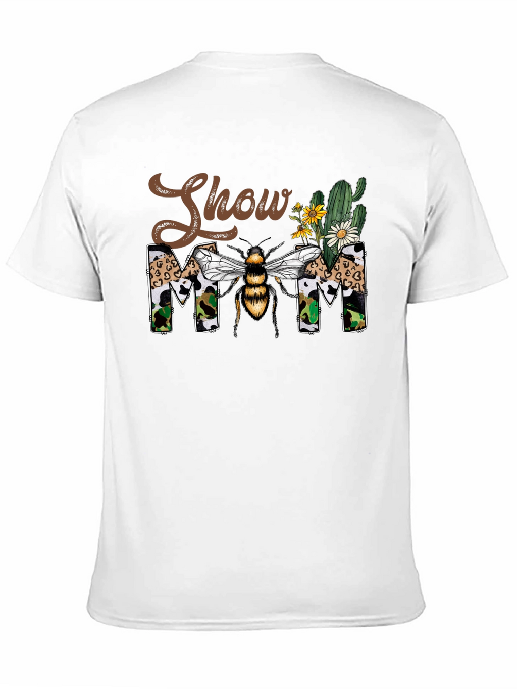 Show Mom Bee Graphic T-Shirt