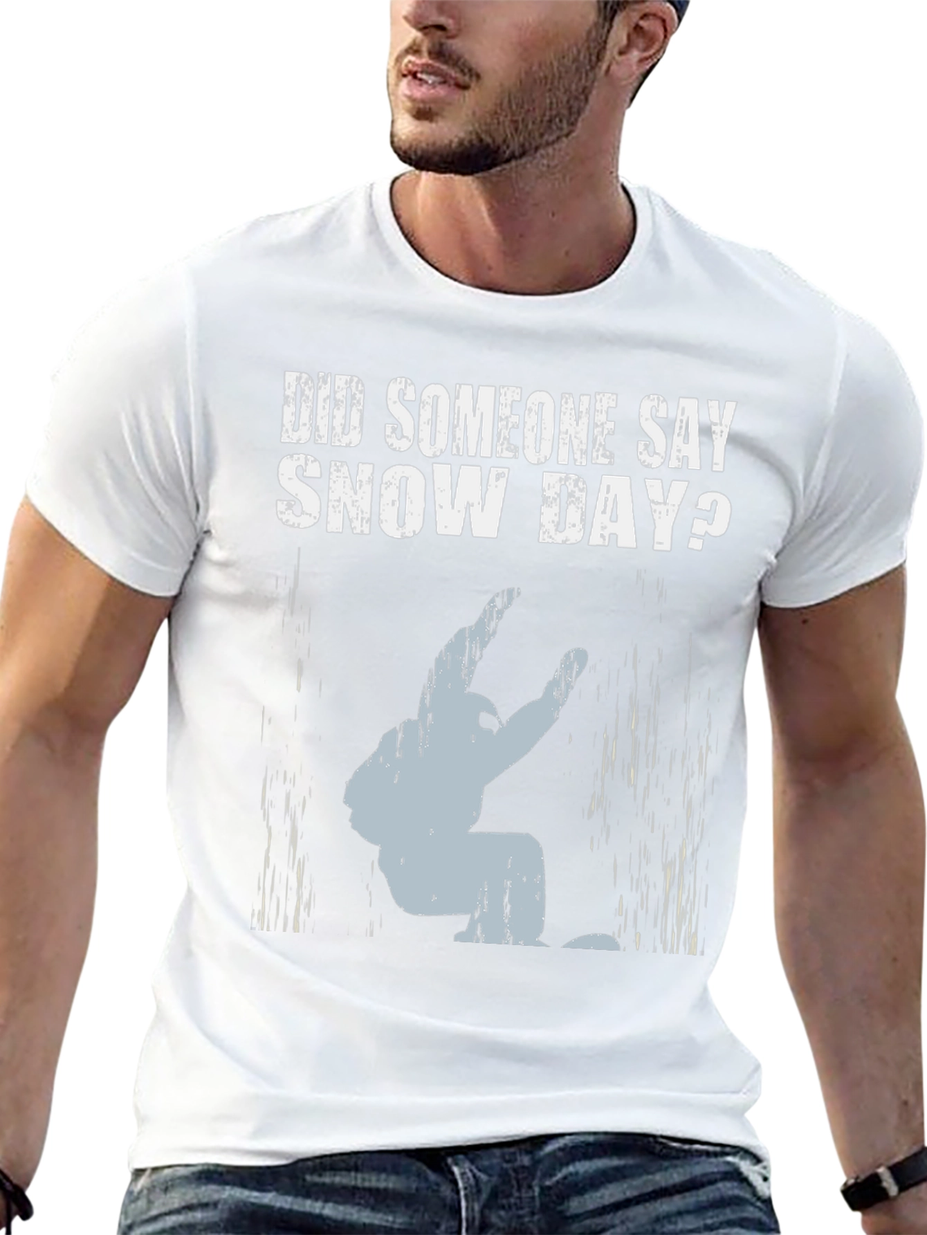 Snow Day Bigfoot T-Shirt