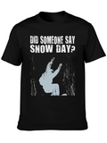 Snow Day Bigfoot T-Shirt