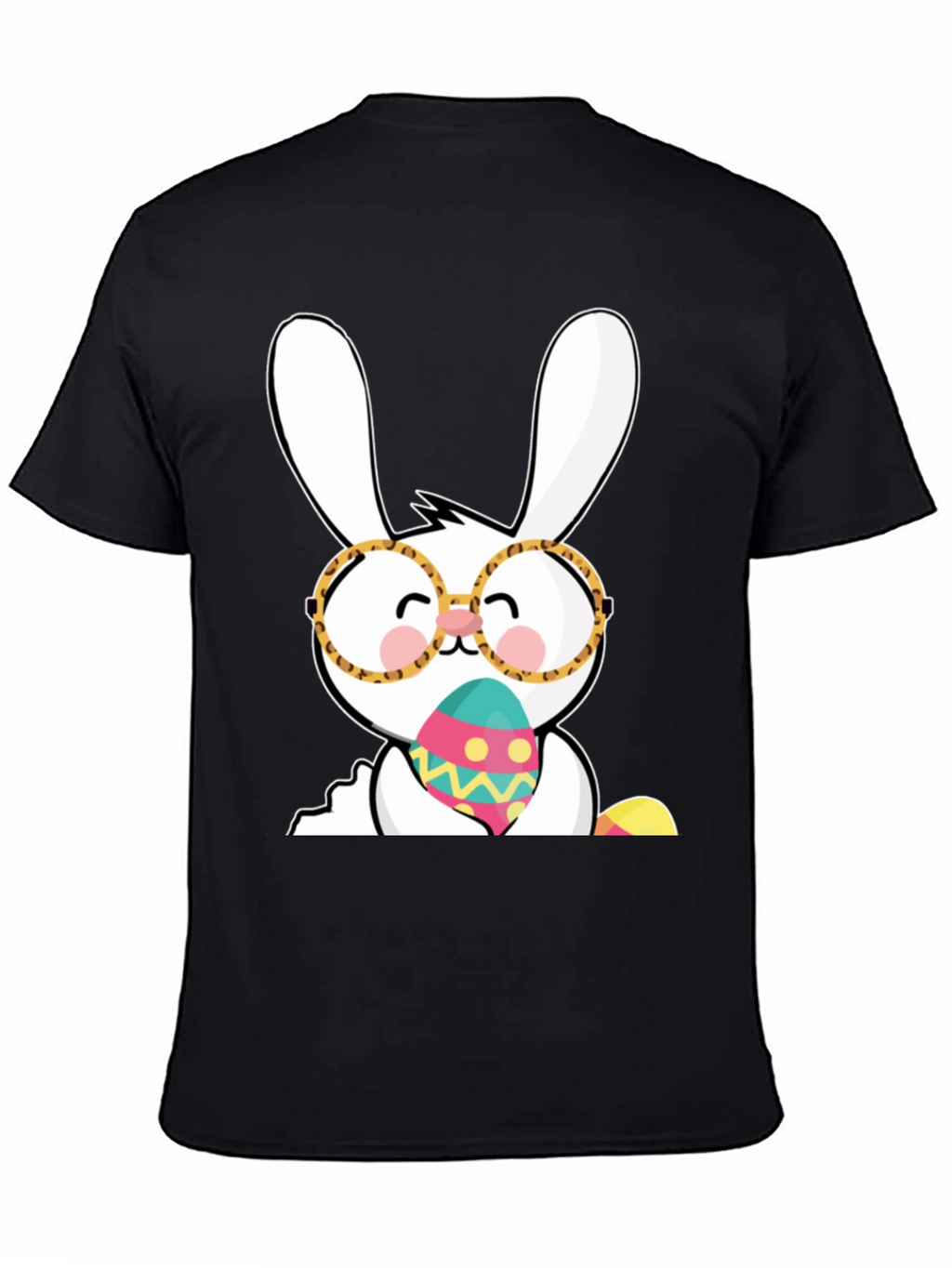 Easter Bunny Shirt with Eggs - Cute Holiday Tee