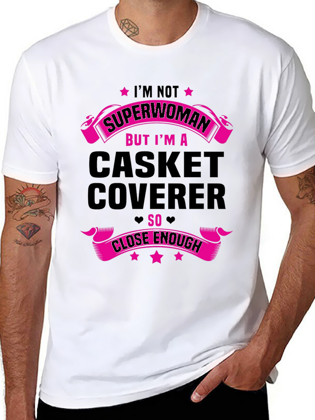 Casket Coverer Novelty T-Shirt
