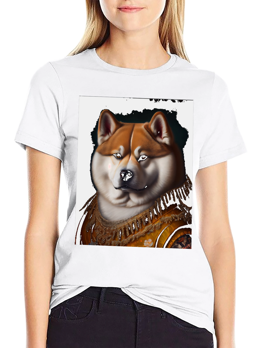 Akita Dog Art T-Shirt
