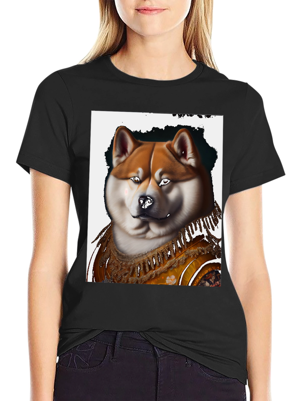Akita Dog Art T-Shirt