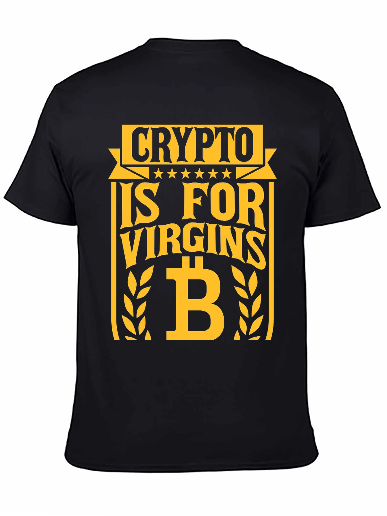 Crypto is for Virgins Graphic T-Shirt