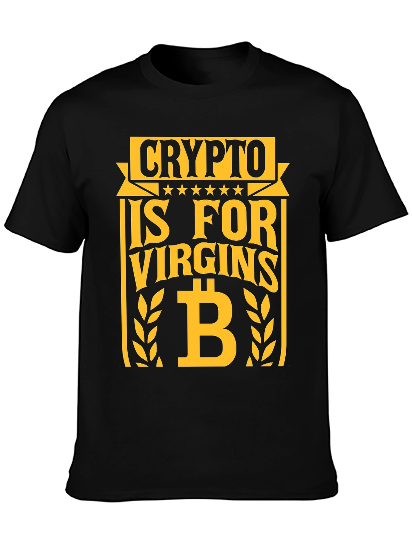Crypto is for Virgins Graphic T-Shirt