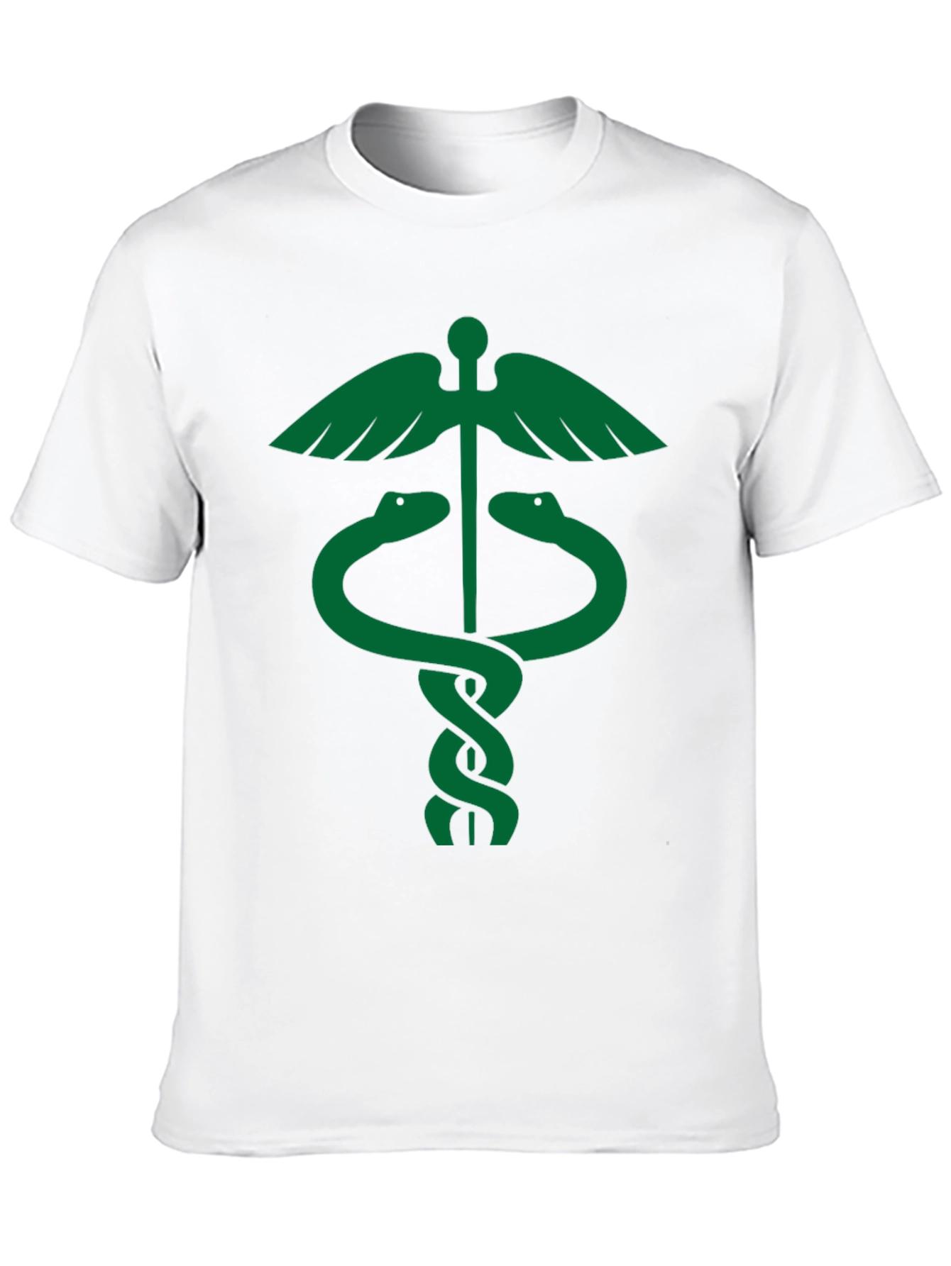 Caduceus Symbol Black T-Shirt