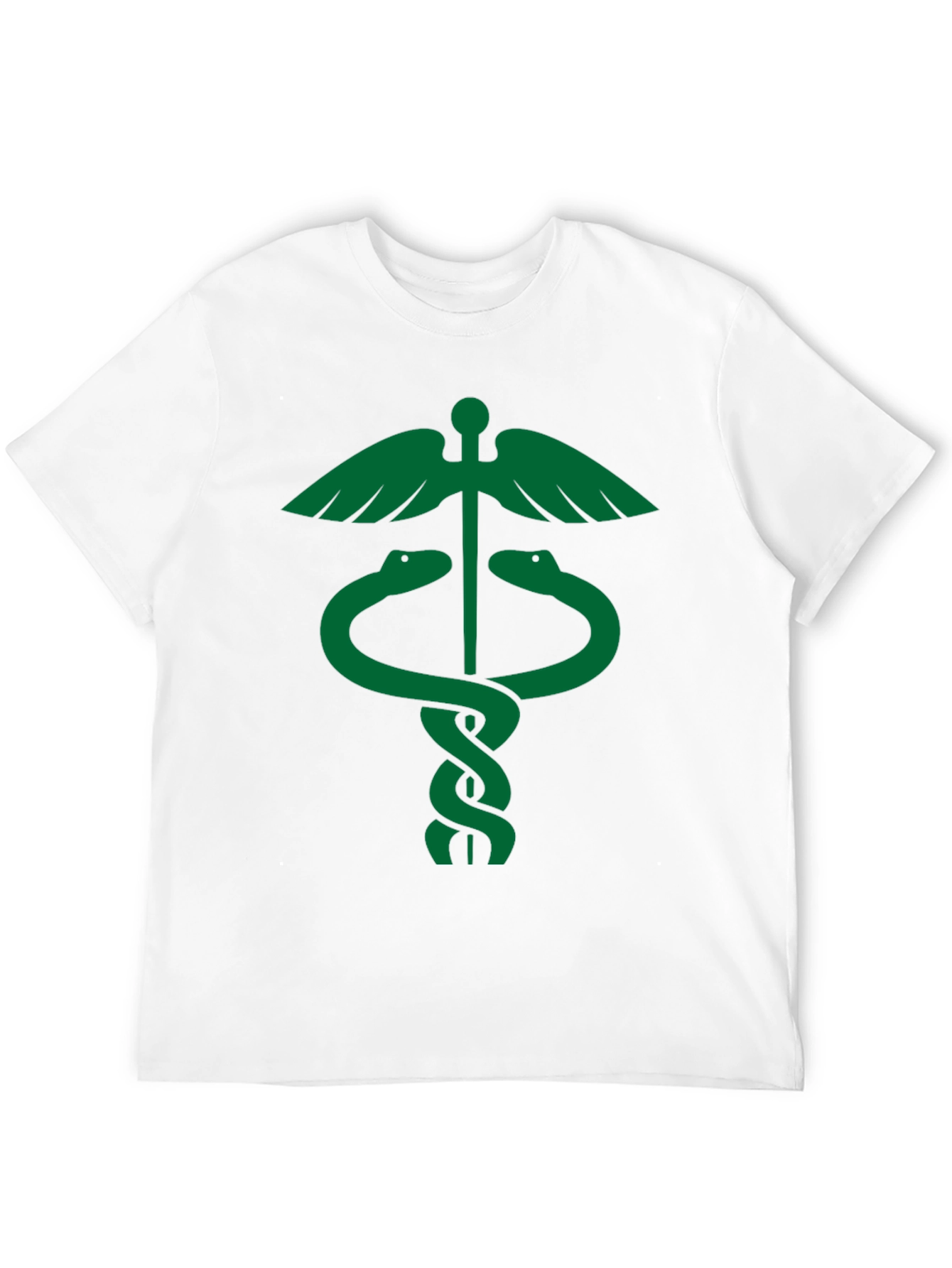Caduceus Symbol Black T-Shirt