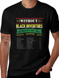 Black Inventors T-Shirt - Historical Contributions