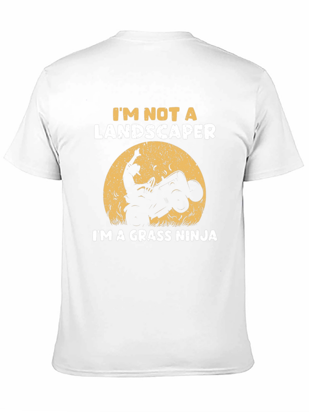 Grass Ninja T-Shirt - Funny Landscaping Tee