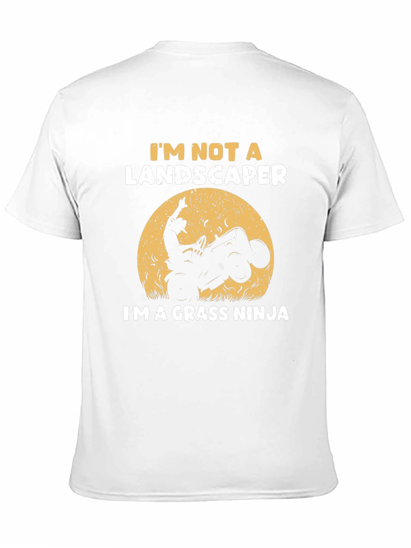Grass Ninja T-Shirt - Funny Landscaping Tee