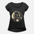 Native American with Wolf Nature Warrior Design