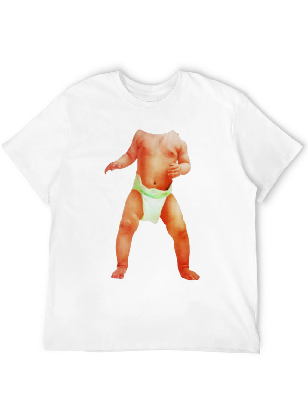 Funny Baby Body T-Shirt - Black
